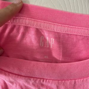 Hot pink GAP T shirt dress size XS